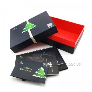 Čína Factory Direct Velkoobchod Vlastní Logo tištěné papírové vánoční dárkové krabičce